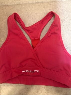 Rose Pink Surface Wrap Bra